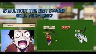 (Ro-Piece) is Multicut The Best Sword Skill?