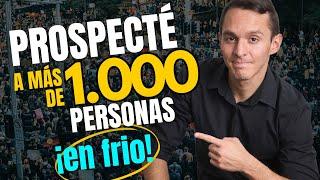 Lo que Aprendí Después de Prospectar a 1.000 Personas en Frío Para mi Red de Mercadeo..