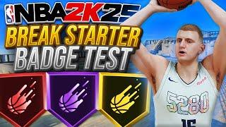 NBA 2K25 Passing Tips How to Get More Assists. Break Starter Badge Test