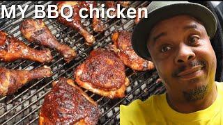 How I cook perfect BBQ chicken on a Weber kettle Backyard style