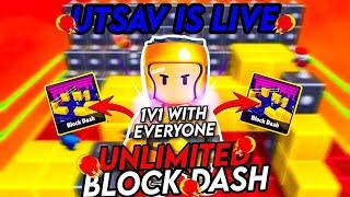 UNLIMITED BLOCK DASH TEAMS STUMBLE GUYS | STUMBLE GUYS LIVE