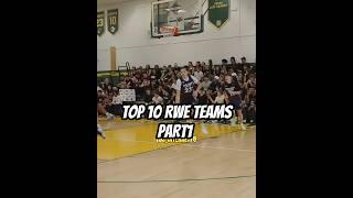 PART1 | TOP 10 RWE TEAMS #basketball #rwe #highschool #edit