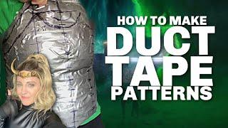 How to Make Duct Tape Patterns for Cosplay // Sylvie Cosplay Tutorial Pt. 3