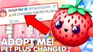 ️ADOPT ME JUST CHANGED THE PET PLUS… ITS NOW FREE!(EVERYONES HAPPY!) ROBLOX