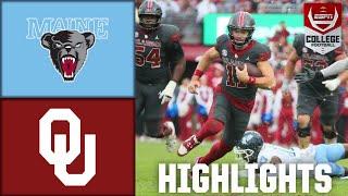 Maine Black Bears vs. Oklahoma Sooners | Full Game Highlights | ESPN College Football