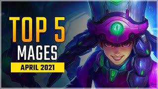 Top 5 Best Mage Heroes in April 2021 | Harley Brings the Pain | Mobile Legends