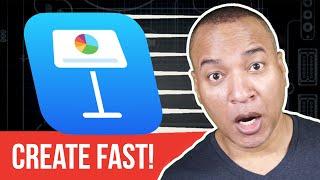 CREATE Stunning Videos FASTER with Apple Keynote!