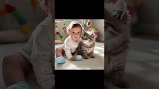 Baby & Kitty: The Ultimate Playtime Compilation #animation