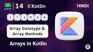 Arrays in Kotlin in Hindi | Kotlin Functional Programming | Kotlin Tutorial | @cstechtube