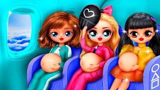 Куклы из Игры в Кальмара Стали Мамочками! Идеи поделок для кукол ЛОЛ