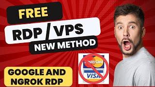 Tip to Get Free Google RDP using ngrok