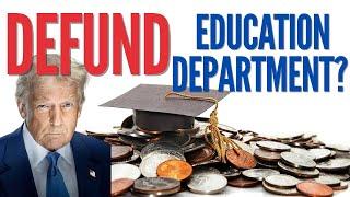 Trump's Latest Promise: Can He Really Close The Education Department?