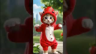 cute cat dance ️️️️️️️️️