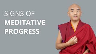 Signs of Meditative Progress with Yongey Mingyur Rinpoche