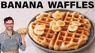 Easy Banana Waffles Recipe