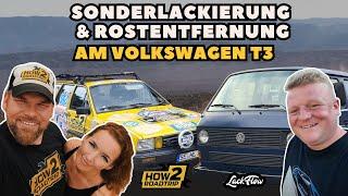 Rostiges Rallye-Abenteuer: @LACKFLOW  &  @hardyleben Entrosten den VW T3!  Teil 1