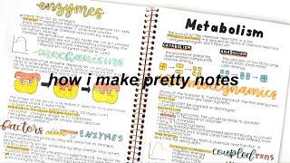 How I Make Pretty Notes! 