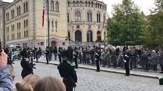 State opening of Parliament Norway 2021 #9 The King and Queen