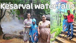 Sunday Outing At Keserval Waterfall Verna | Springs In Goa | Antique Mardol Restaurant | #konkani