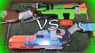 НЁРФ Следжфаер против Слингфаер // NERF Sledgefire vs Slingfire