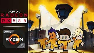 The Escapists 2 | 1080p | (RX 580 8 GB | AMD Ryzen 5 1600 AF | 16 GB RAM)