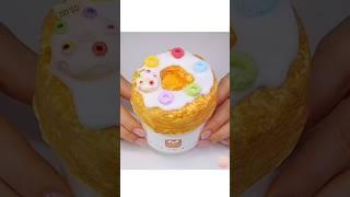 • Fruity Rings Cronut • @momoslimes • #asmr #slimemixing #slimeasmr #satisfying #slime #edit •