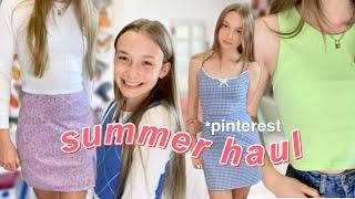 huge *trendy/pinterest* SUMMER TRY ON HAUL 2021