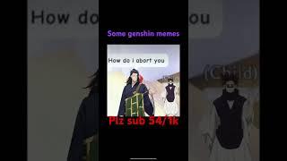 Some genshin. Memes #memegenshinimpact #genshin #fypシ゚viral #genshinmemes