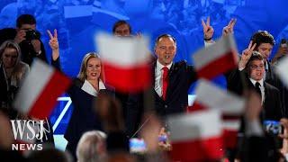 Polish Conservative With Trump Ties Wins Narrow Presidential Election | WSJ News