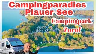 Campingparadies Plauer See Campingpark Zuruf #camping #campingplatz #campingamwasser #frischluftvans