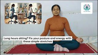 Improve your posture and get relief from your shoulder pain with these simple stretches  #deskjob