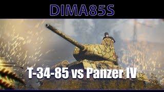 Heroes & Generals - T-34-85 vs Panzen IV