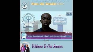 Jesus Fountain of Life Church International News. (09-07-2023)