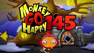 Игра "Счастливая Обезьянка 145" (Monkey GO Happy 145) - прохождение