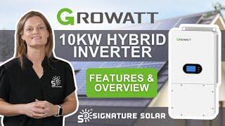 Growatt 10kW Hybrid Inverter: High Efficiency & Energy Management