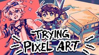 Trying Pixel Art!