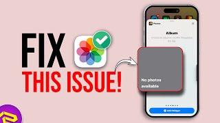 How to Fix "No Photos Available" Photos Widget | No Content Available Photos Widget iPhone.