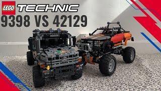 THE FIRST VS THE LAST LEGO TECHNIC CRAWLERS IN ACTION