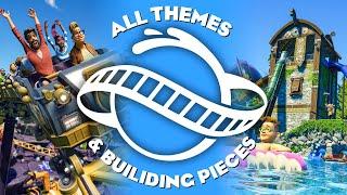 All Building Pieces & Themes in PLANET COASTER 2! 