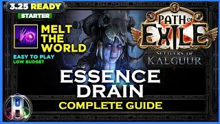 [PoE 3.25] LEAGUE STARTER - ESSENCE DRAIN OCCULTIST - PATH OF EXILE SETTLERS OF KALGUUR - POE BUILDS