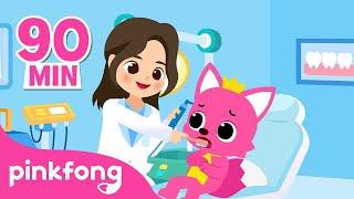  No More "OUCH" with Dr. Hero! | Healthy Habit Song Compilation | Pinkfong Kids Songs