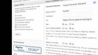 WP eCommerce Configure - WordPress Shopping Cart