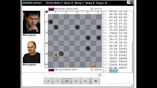 Ivan Trofimov-Alexey Chizhov 2-0.Draughts