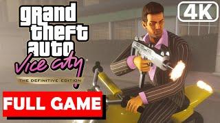 GTA VICE CITY DEFINITIVE EDITION Gameplay Walkthrough FULL GAME [4K 60FPS] - No Commentary