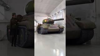 Надувной танк Т-34 Военные декорации в масштабе 1:1 #деньпобеды #победа #квадрошоу