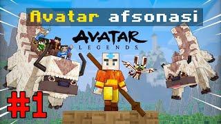  Minecraft lekin men AVATARga aylandim. (Avatar afsonasi) #1 qism O'zbekcha minecraft