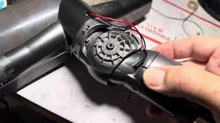 FIX Dyson V6 motorhead.  Bypass broken wires using outside.  Working well. Fix your Dyson V6