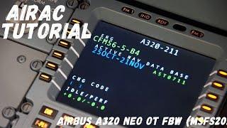 Как обновить AIRAC в самолете Airbus A320 Neo от FBW (MSFS2020)