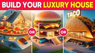 Would You Rather - Build Your LUXURY Dream House ️‍ Quiz Galaxy