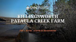 Georgia Farm For Sale | Killingsworth Pataula Creek Farm | 596 ± Acres | Morris, GA